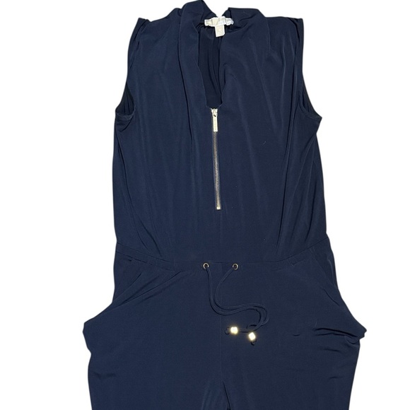 MICHAEL KORS Women’s Navy Blue Jumpsuit - Medium - Picture 5 of 7